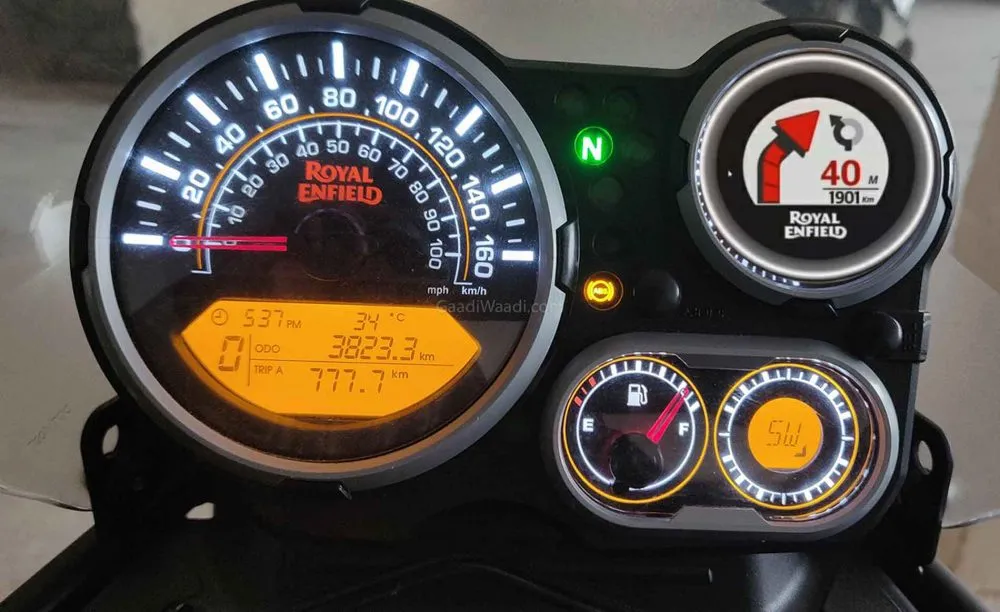 Himalayan Instrument Cluster