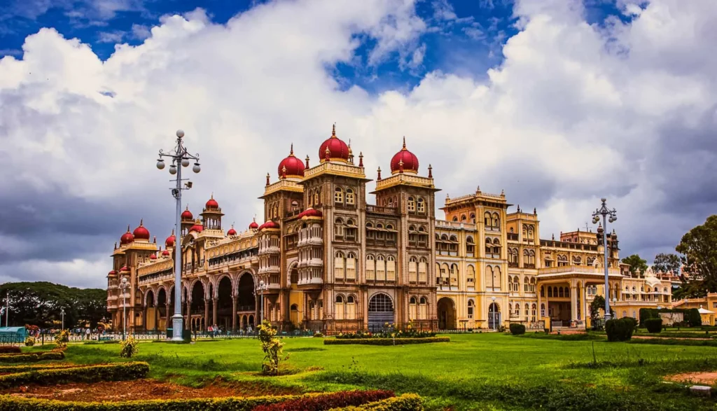 Mysore Palace monsoon travel