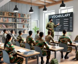 Indian_Army_Teacher_Teaching_Vocabulary