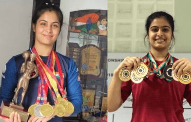 Manu_Bhaker_Happy_With_Medals