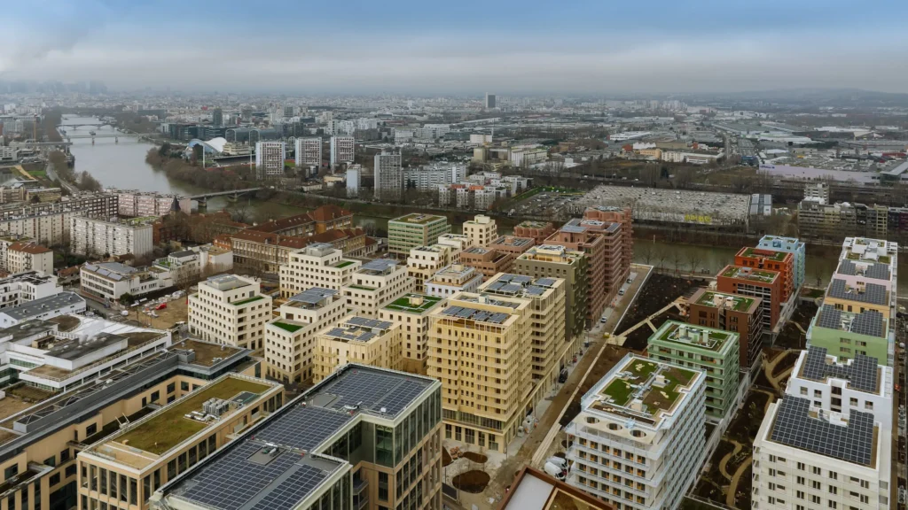 Olympic Village Arial Shot