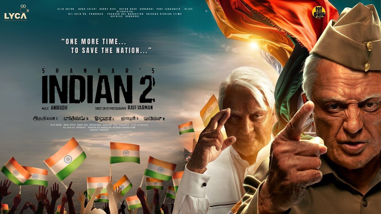 Indian 2 Movie Poster